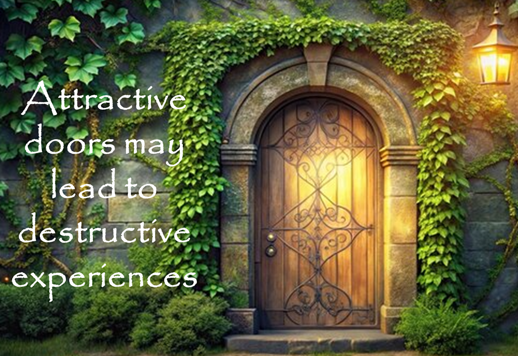 Attractive doors may lead to distractive experiences